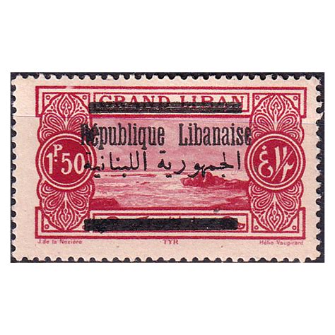 Grand Liban N Collection Timbres Colonies