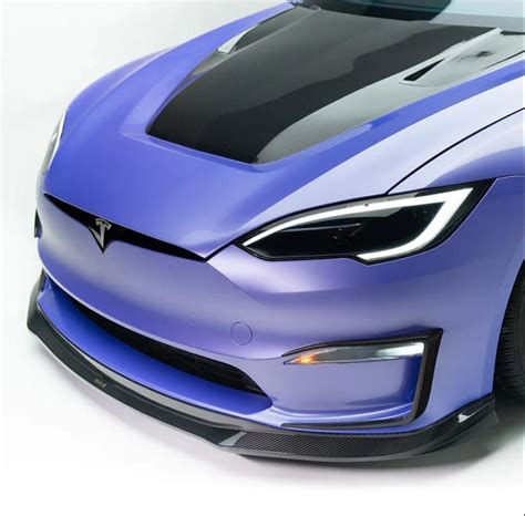 Vorsteiner Tesla Model S Plaid Carbon Meisterwerk In Lila