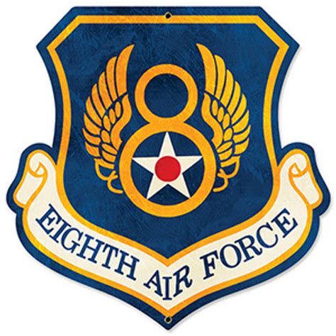 Eighth Air Force Metal Sign Historic Aviation The 1 Source For