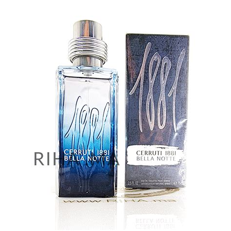 Bella Notte Homme Cerruti Pour Homme Ml Riha Ma