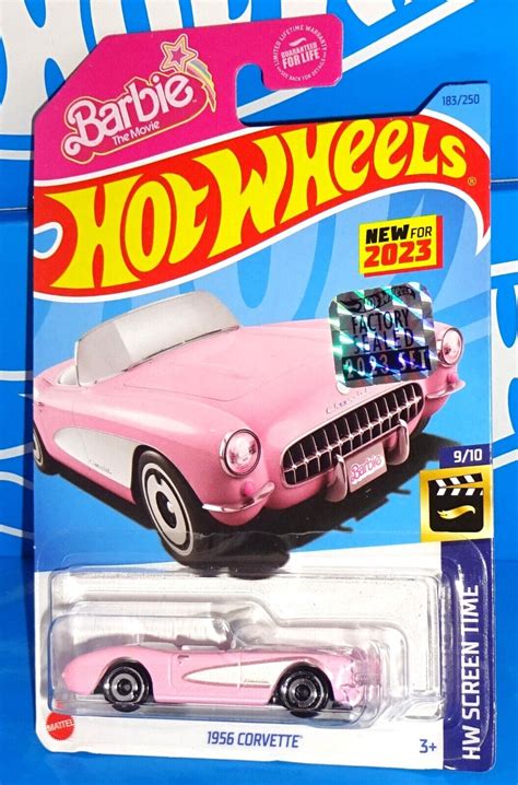 Hot Wheels New Factory Set Hw Screen Time Barbie