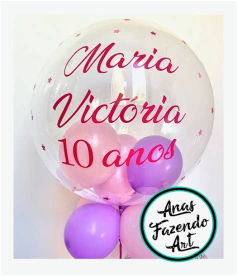 Balão Bubble Personalizado 24 Polegadas Elo7 Produtos Especiais