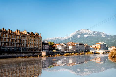 Grenoble City In France Stock Photo Image Of Isere Outdoors