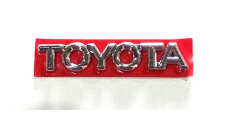 Emblema Letreiro Toyota Corolla 1998 1999 2000 2001 2002 MercadoLivre