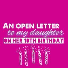 10th Birthday Daughter Quotes ShortQuotes Cc