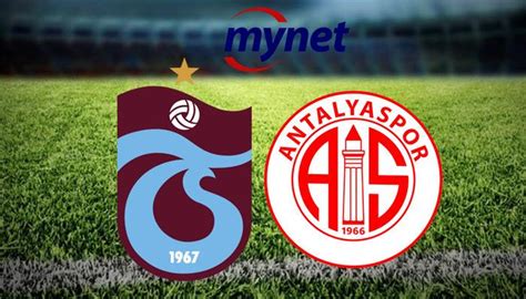 Trabzonspor Antalyaspor Ma Sonucu S Per Lig Hafta M Cadelesi