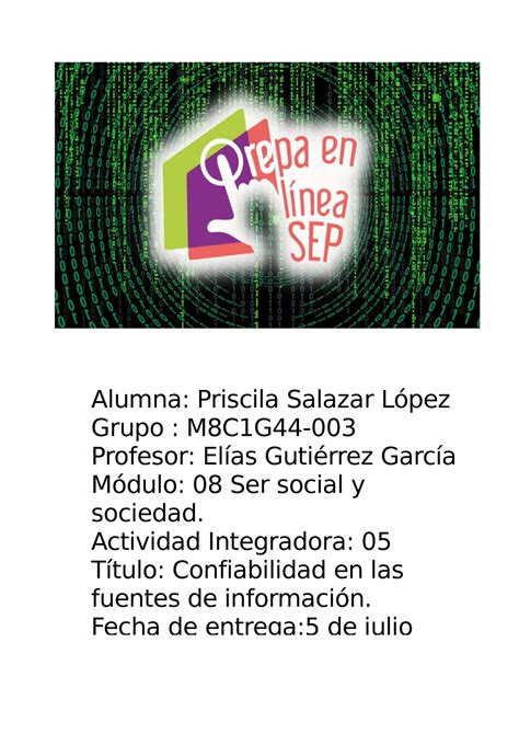 Salazar Lopez Priscila M08S1AI05 Alumna Priscila Salazar López Grupo