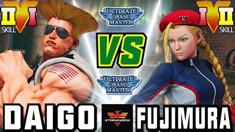 ストリートファイター5 ウメハラ ガイル Vs 藤村 キャミィ Sfv Ce Daigo Umehara Guile Vs