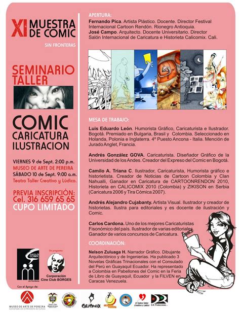 COMICS Estudio creación y difusión de la historieta XI Muestra de