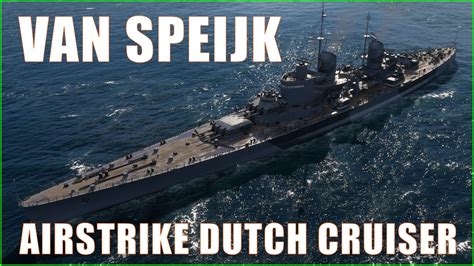 Van Speijk Dutch Royal Navy Heavy Cruiser World Of Warships Preview