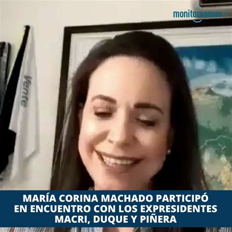 Monitoreamos on Twitter La candidata MariaCorinaYA participó en