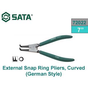 Jual Tang Snap Ring Pliers External Open Curved 7 72022 Germany Type