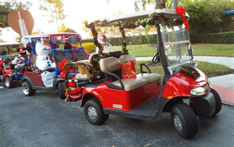 How to Decorate a Golf Cart for Christmas | Holidappy