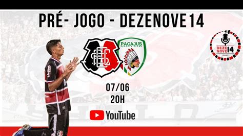 Pr Jogo Santa Cruz X Pacajus Brasileiro S Rie D Youtube