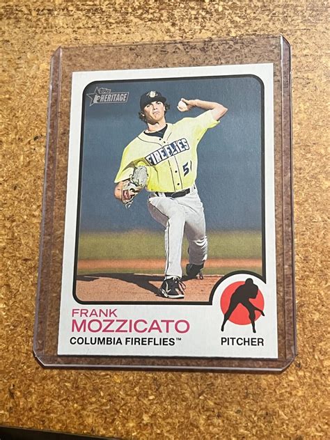 2022 Topps Heritage Minor League Baseball 31 Frank Mozzicato EBay