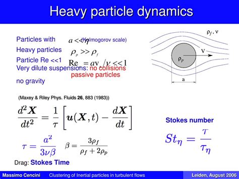 Ppt Clustering Of Inertial Particles In Turbulence Powerpoint