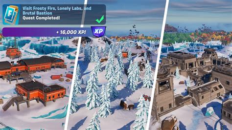 Visit Frosty Firs Lonely Labs And Brutal Bastion Slurp On Ice