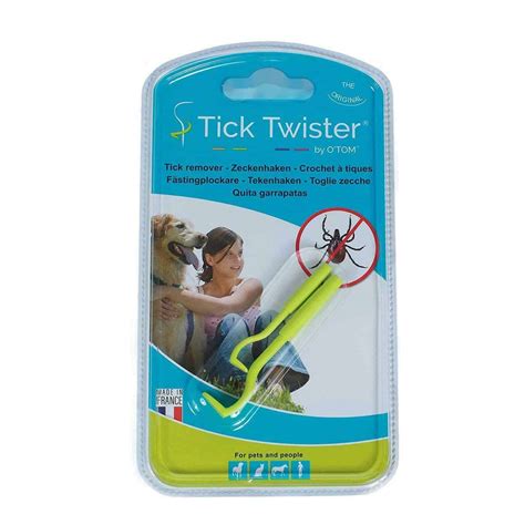 Otom Tick Twister Dog Cat Human Animal Ticks Removal Uk Tool Blister