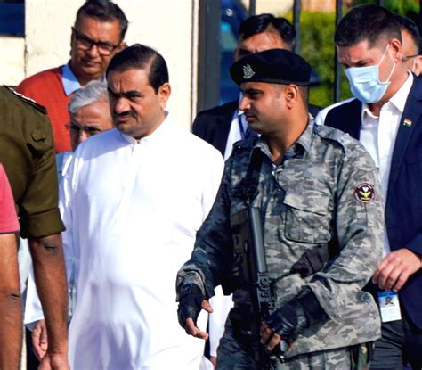 Gandhinagar Industrialist Gautam Adani Leaves From Crematorium