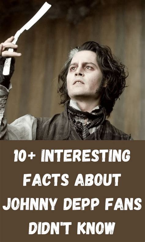 Interesting Facts About Johnny Depp Fans Didn T Know Artofit