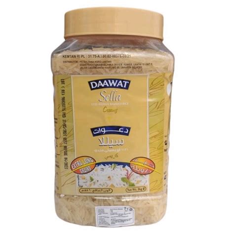 Jual Beras Basmati Daawat Creamy Sella Kg Extra Long Grains Basmati