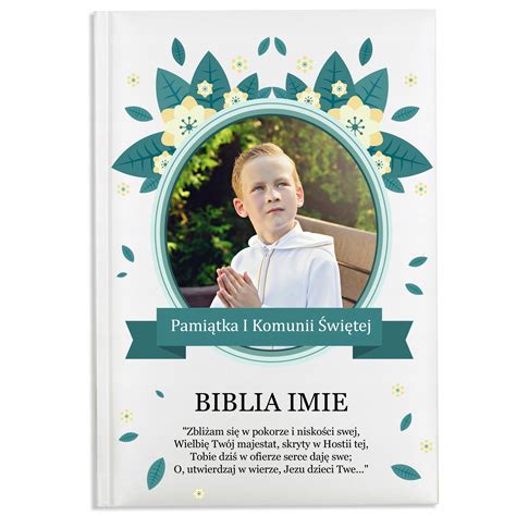 Biblia Pami Tka Komunii Wi Tej W Asne Zdj Cie Ksi Ka