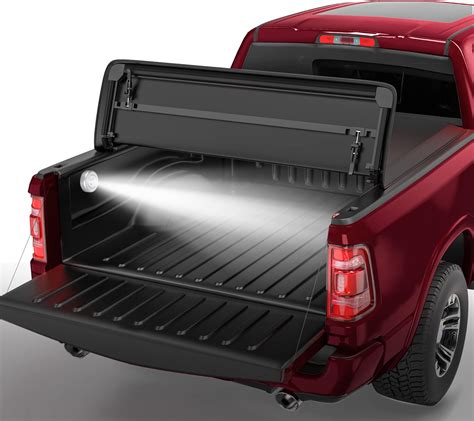 Amazon Polemotor Soft Quad Truck Bed Tonneau Cover Compatible For