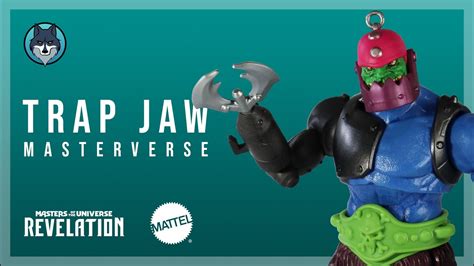 TRAP JAW Masters Of The Universe Revelation Masterverse Mattel