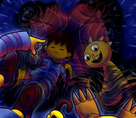 UNDERTALE fanart: Frisk and Monster Kid by BlackenWhiteCat on DeviantArt