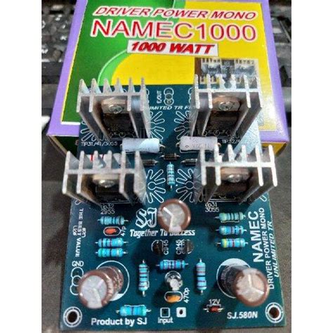 kit driver power amplifier  watt namec  lazada indonesia