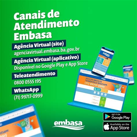 Embasa Fortalece Os Canais De Atendimento Online