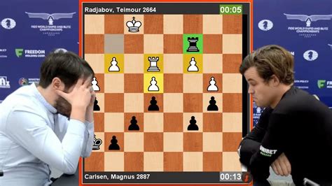 Teimour Radjabov Vs Magnus Carlsen World Blitz Chess R