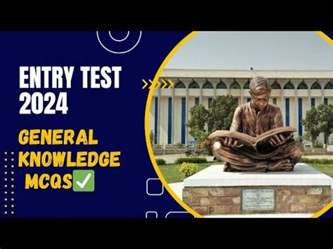 Sindh University Entry Test General Knowledge Mcqs Youtube