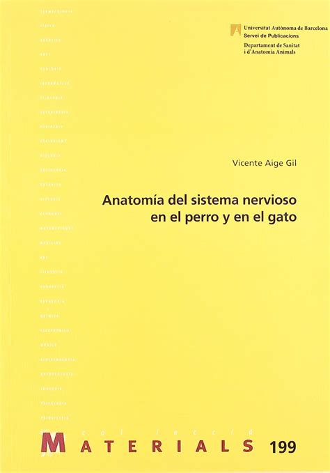 Anatom A Del Sistema Nervioso En El Perro Y En El Gato Aige Gil
