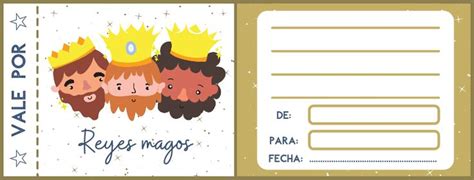 Vales De Regalo Para Los Reyes Magos Vales De Regalo Reyes Magos