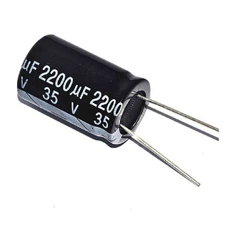 ELE CAP 2200 35V 16X25 2000 Hours Glan Electrolytic Capacitors At Rs