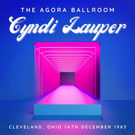 Cyndi Lauper The Agora Ballroom Cleveland Ohio 14th December 1983