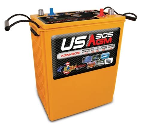 Powerstride Us Agm 305 6 Volt Industrial Battery