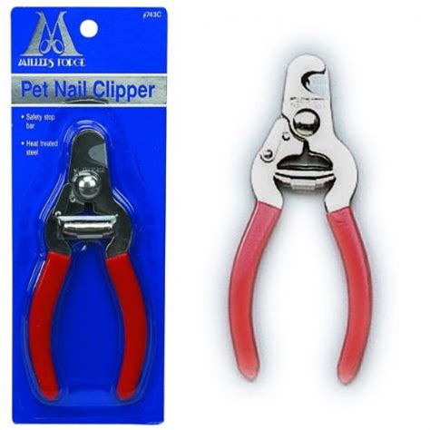 Millers Forge Dog Nail Clippers Red Handle