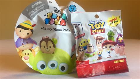 Disney Tsum Tsum And Toy Story Surprise Toys Blind Bags Opening Toy