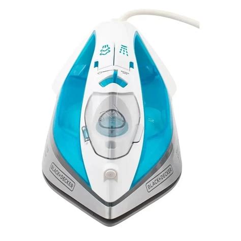 Ferro De Passar A Vapor Black Decker Azul E Branco Fx3060 Br 127