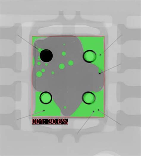 X Ray Inspection Of Pcb Solder Joint Porosity Industrial Inspection