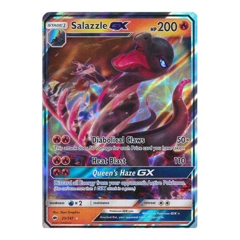 Salazzle Gx Burning Shadows Magic Madhouse