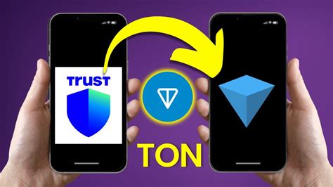 How To Transfer Toncoin From Trust Wallet To Tonkeeper How To Send