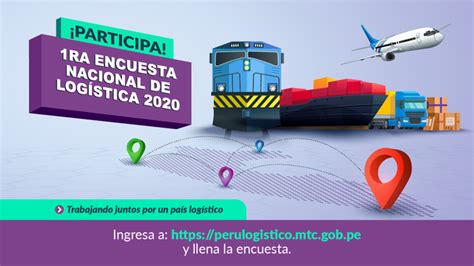 MTC lanza primera Encuesta Nacional de Logística Perú 2020 Noticias