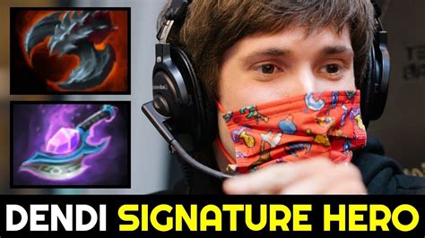 Dendi Back To His Old Signature Hero Master Tier Shadow Fiend D