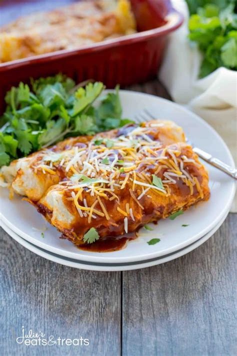 Beef And Potato Enchiladas Recipe Julies Eats And Treats