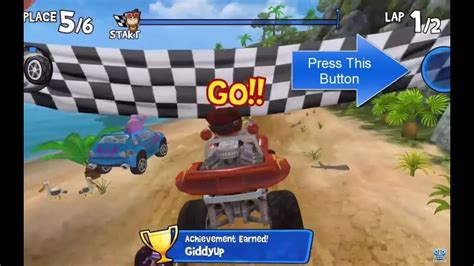 How To Giddy Up Or Jump Start In Beach Buggy Racing Gamer Pro Youtube