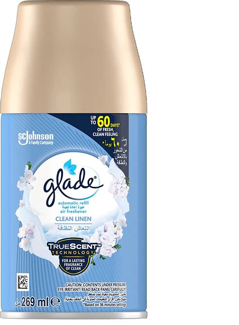 Glade Automatic Spray Refill Clean Linen Air Freshener For Up To 60