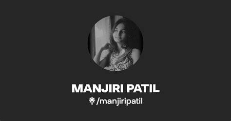 Manjiri Patil Twitter Instagram Facebook Linktree